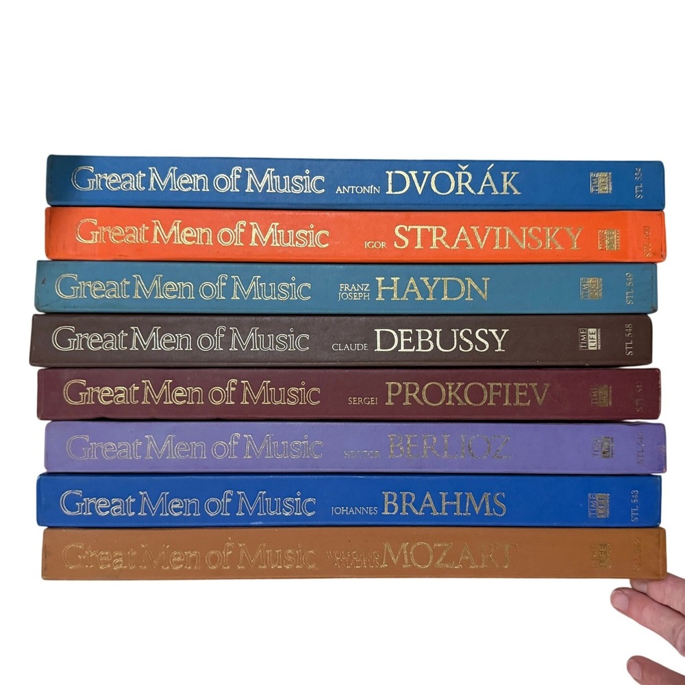 Time-Life Great Men of Music LP Box Set Lot 2 of 2 8 Composer Sets